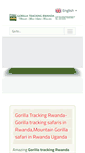 Mobile Screenshot of gorillatracking-rwanda.com